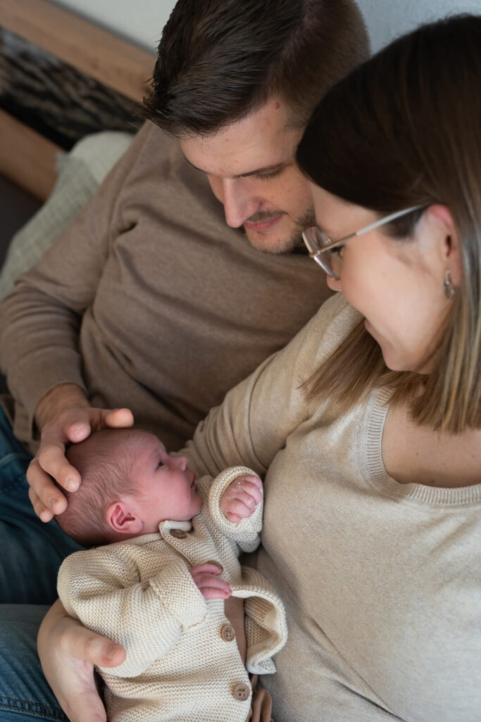 Familienfotografin OWL Newborn Familie